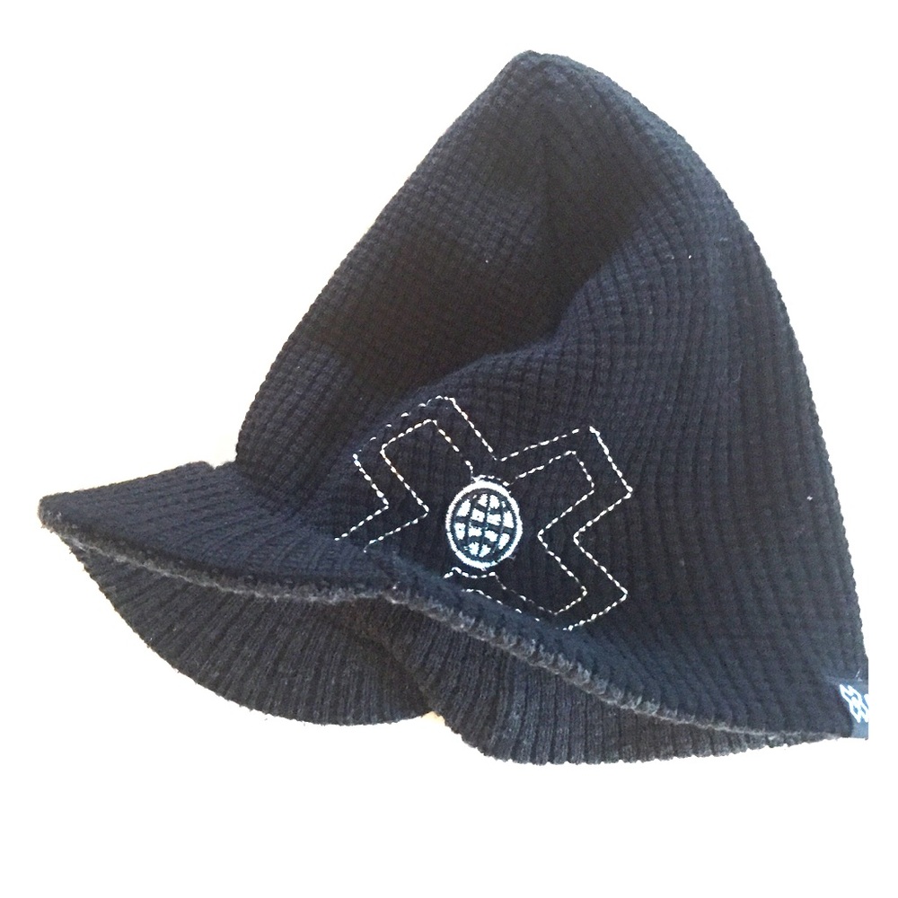 X Games Black Knit Stocking Cap